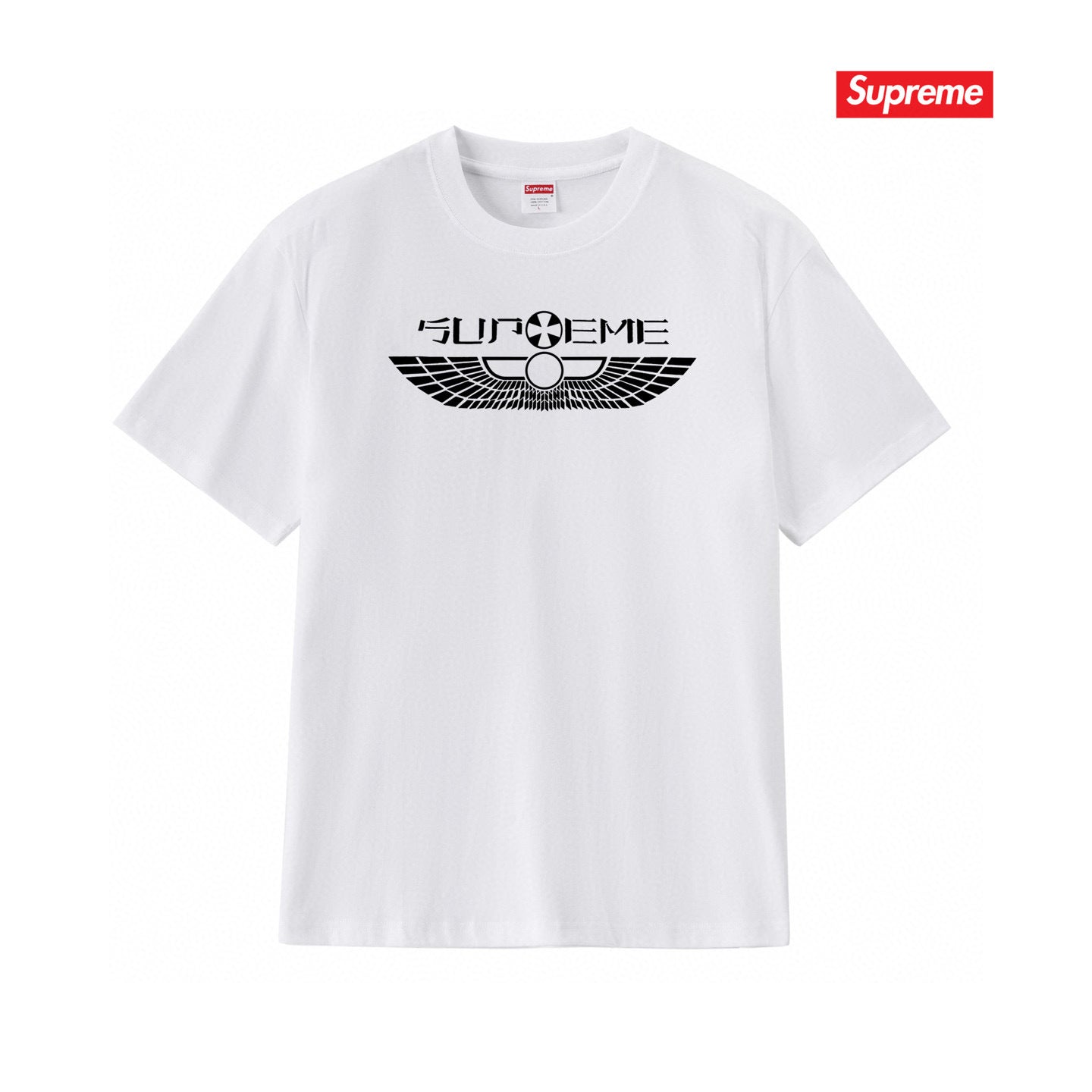 Supreme Print Casual T-Shirt (Unisex）