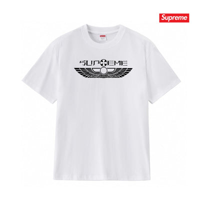 Supreme Print Casual T-Shirt (Unisex）