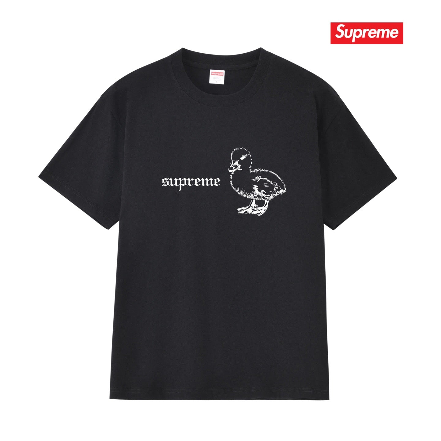 Supreme Loose Fit Casual T-Shirt (Unisex）