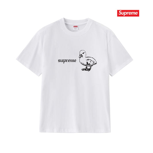 Supreme Loose Fit Casual T-Shirt (Unisex）