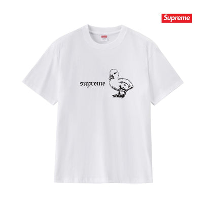 Supreme Loose Fit Casual T-Shirt (Unisex）