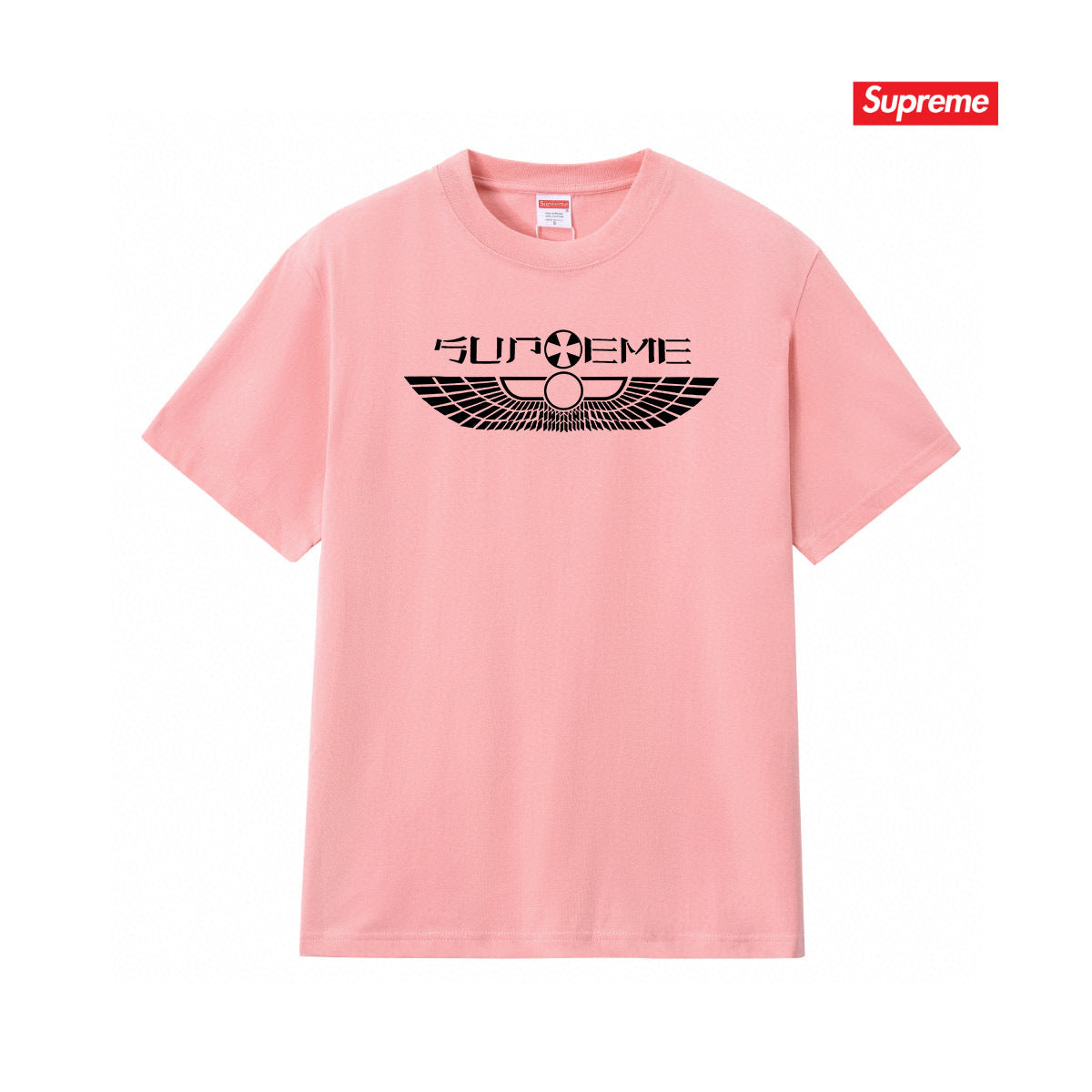 Supreme Print Casual T-Shirt (Unisex）