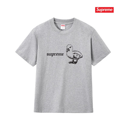 Supreme Loose Fit Casual T-Shirt (Unisex）