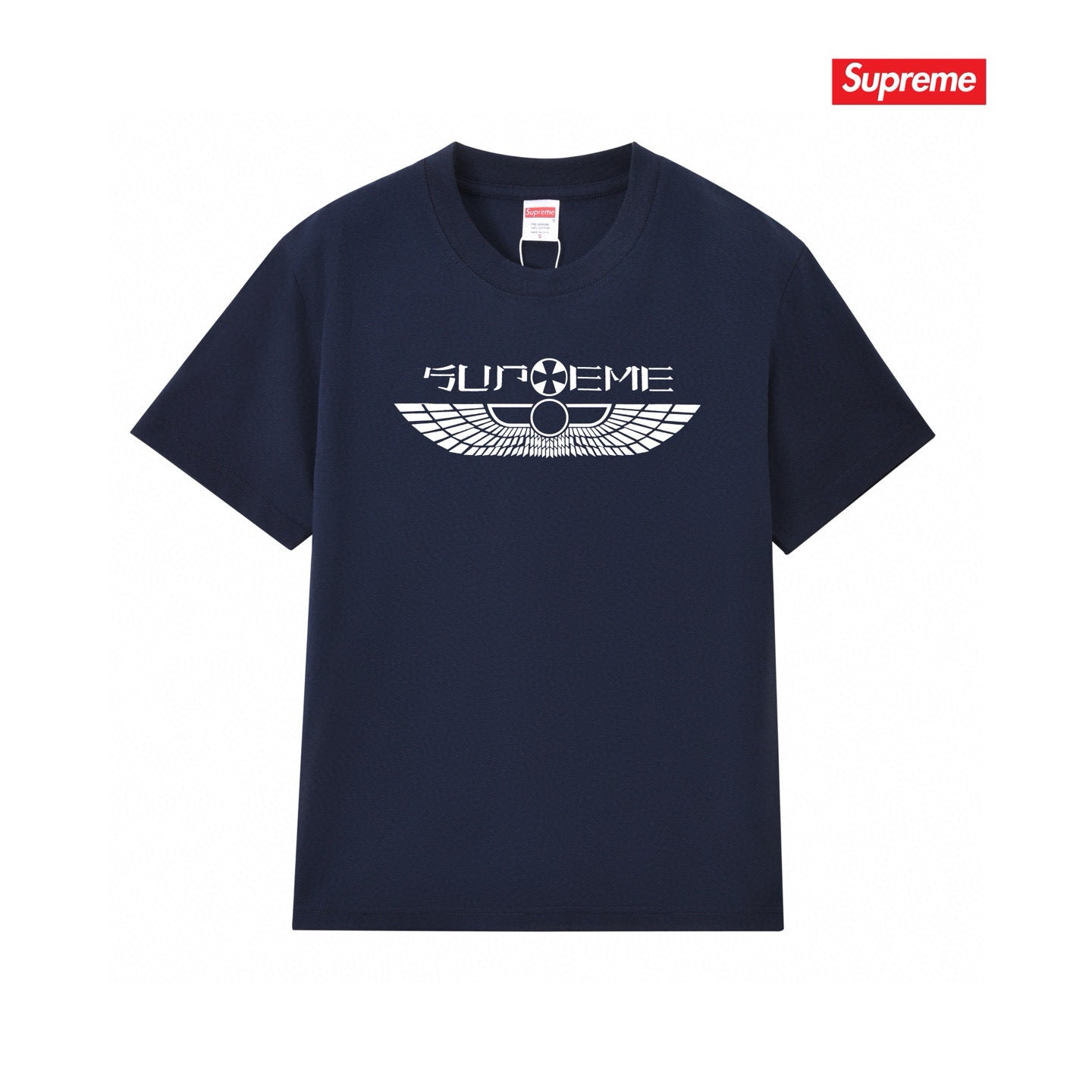 Supreme Print Casual T-Shirt (Unisex）