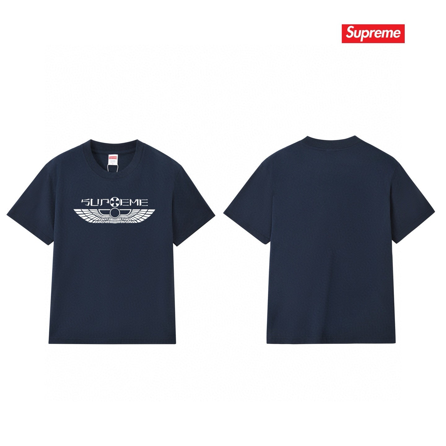 Supreme Print Casual T-Shirt (Unisex）
