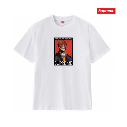 Supreme Print Casual T-Shirt (Unisex）