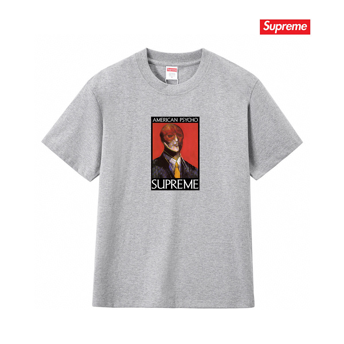 Supreme Print Casual T-Shirt (Unisex）