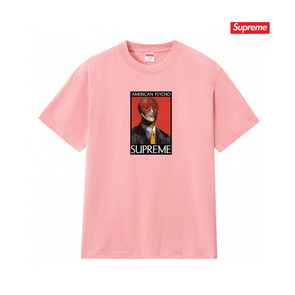 Supreme Print Casual T-Shirt (Unisex）