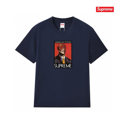 Supreme Print Casual T-Shirt (Unisex）