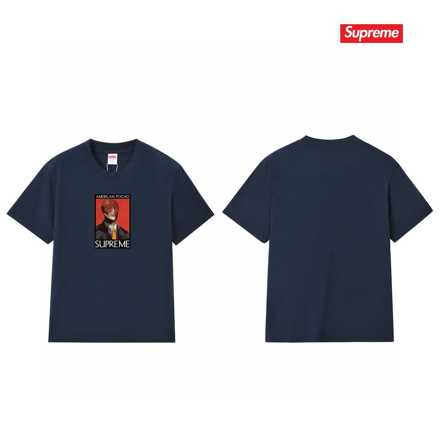 Supreme Print Casual T-Shirt (Unisex）