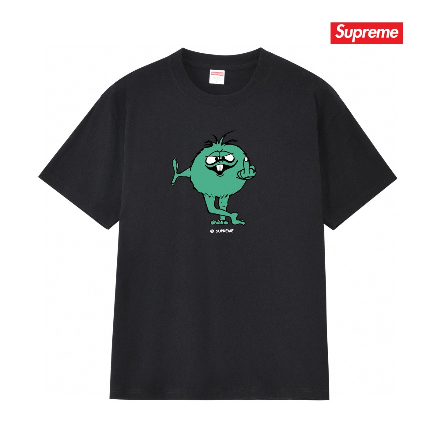 Supreme Print Casual T-Shirt (Unisex）
