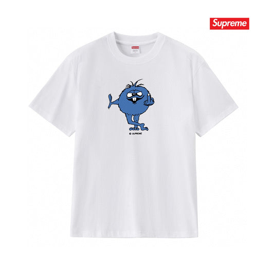 Supreme Print Casual T-Shirt (Unisex）