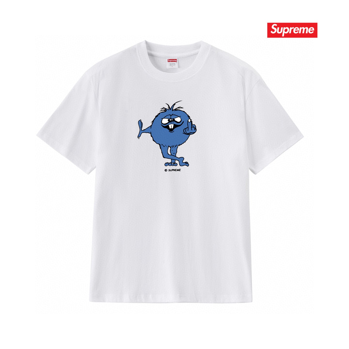 Supreme Print Casual T-Shirt (Unisex）
