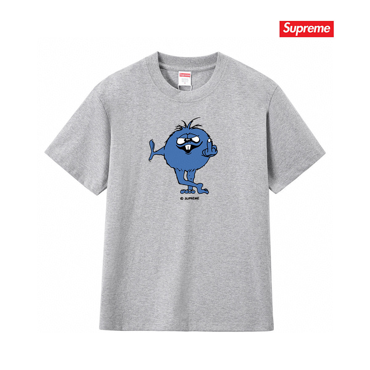 Supreme Print Casual T-Shirt (Unisex）