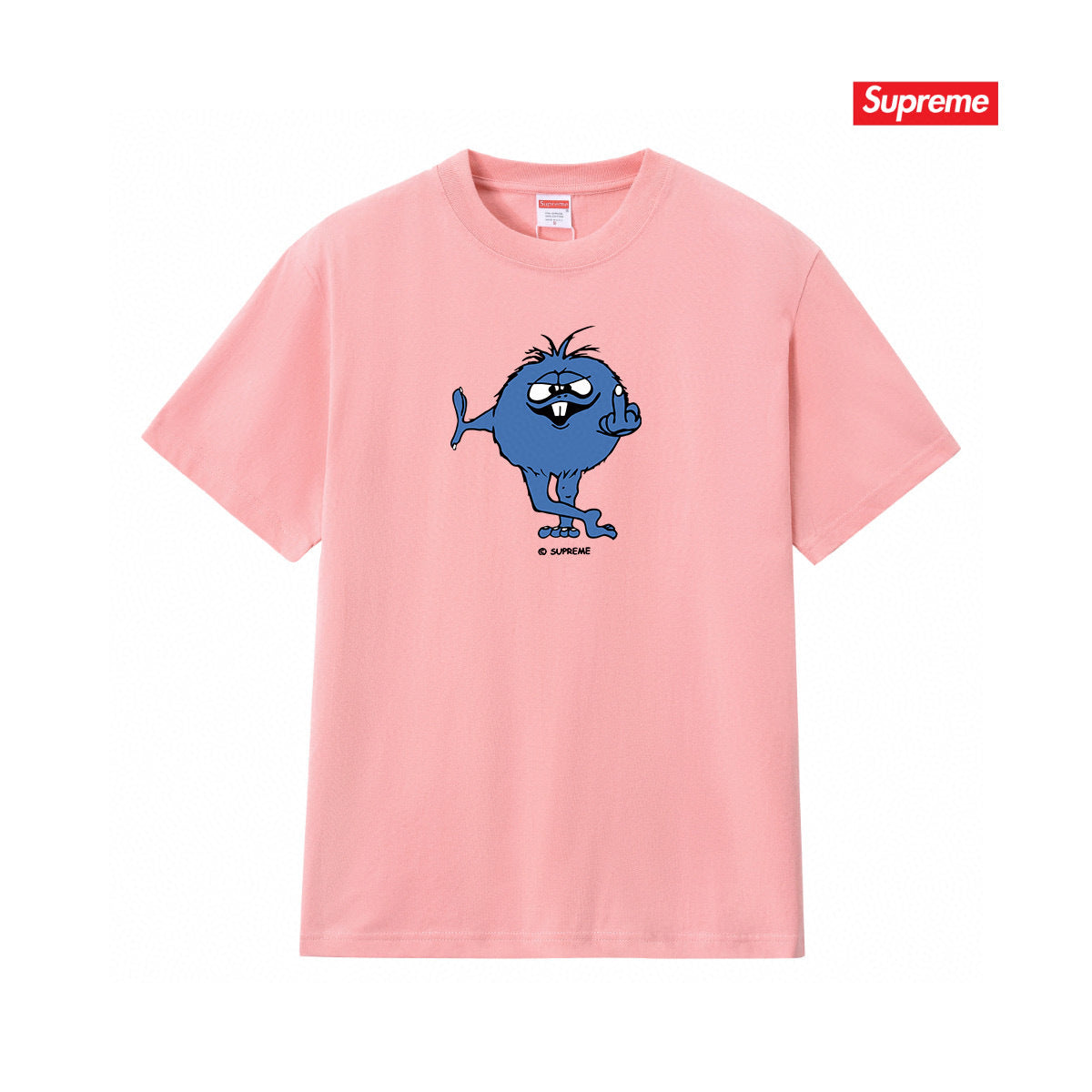 Supreme Print Casual T-Shirt (Unisex）