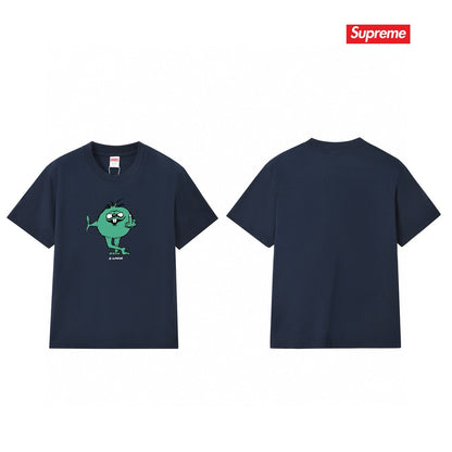 Supreme Print Casual T-Shirt (Unisex）