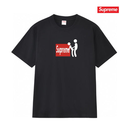 Supreme Print Casual T-Shirt (Unisex）