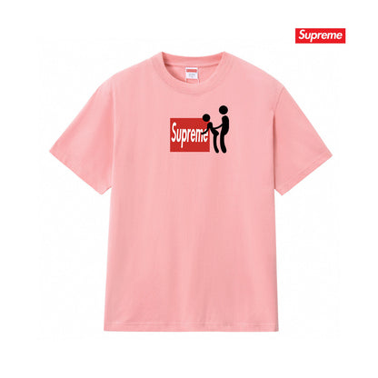 Supreme Print Casual T-Shirt (Unisex）