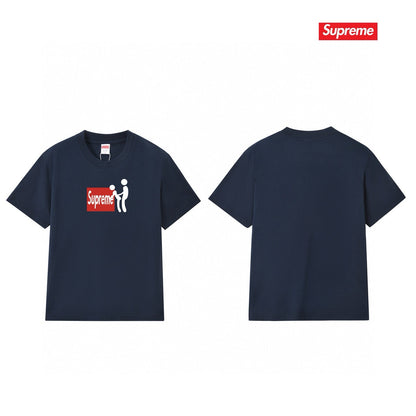 Supreme Print Casual T-Shirt (Unisex）