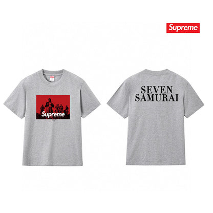 Supreme Print Casual T-Shirt (Unisex）