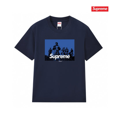Supreme Print Casual T-Shirt (Unisex）