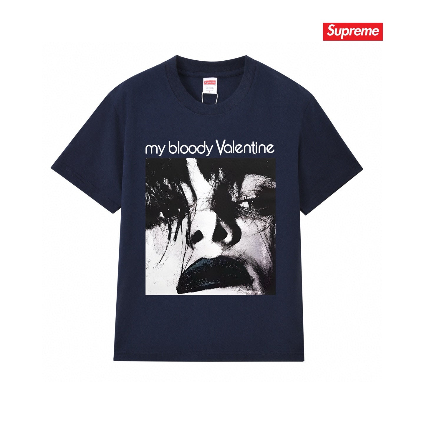 Supreme Print Casual T-Shirt (Unisex）