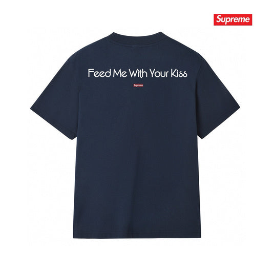 Supreme Print Casual T-Shirt (Unisex）