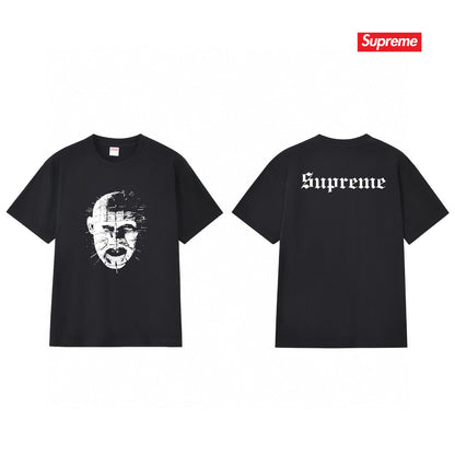Supreme Print Casual T-Shirt (Unisex）