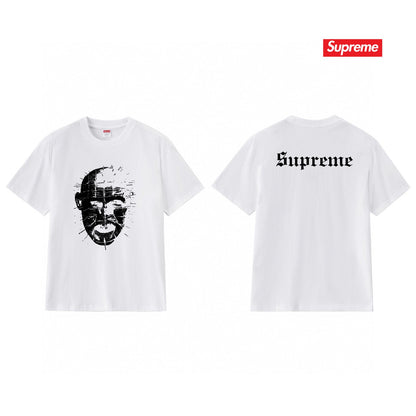 Supreme Print Casual T-Shirt (Unisex）