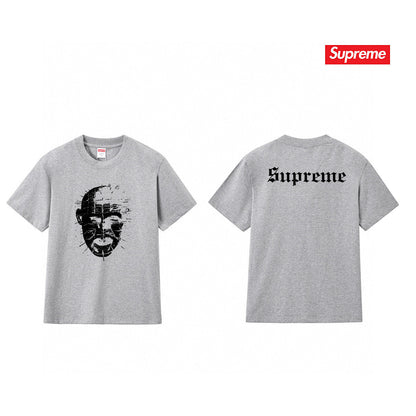 Supreme Print Casual T-Shirt (Unisex）