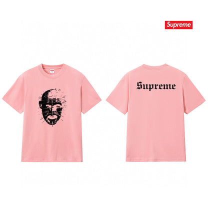 Supreme Print Casual T-Shirt (Unisex）