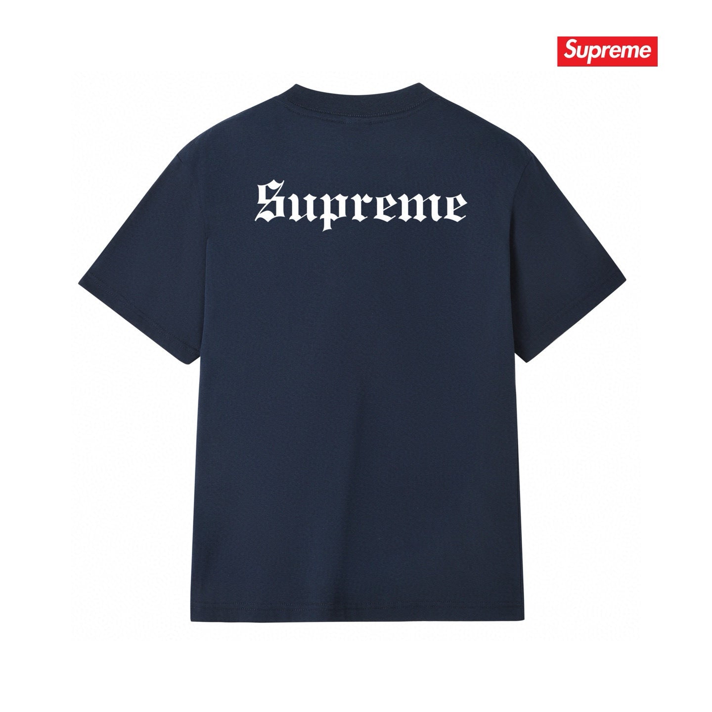Supreme Print Casual T-Shirt (Unisex）