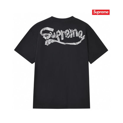 Supreme Print Casual T-Shirt (Unisex）