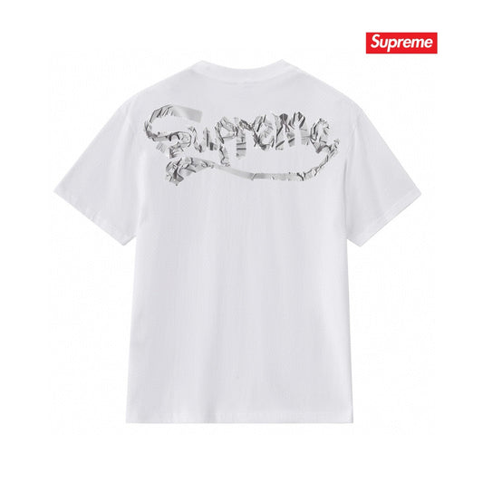 Supreme Print Casual T-Shirt (Unisex）