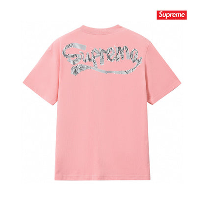 Supreme Print Casual T-Shirt (Unisex）