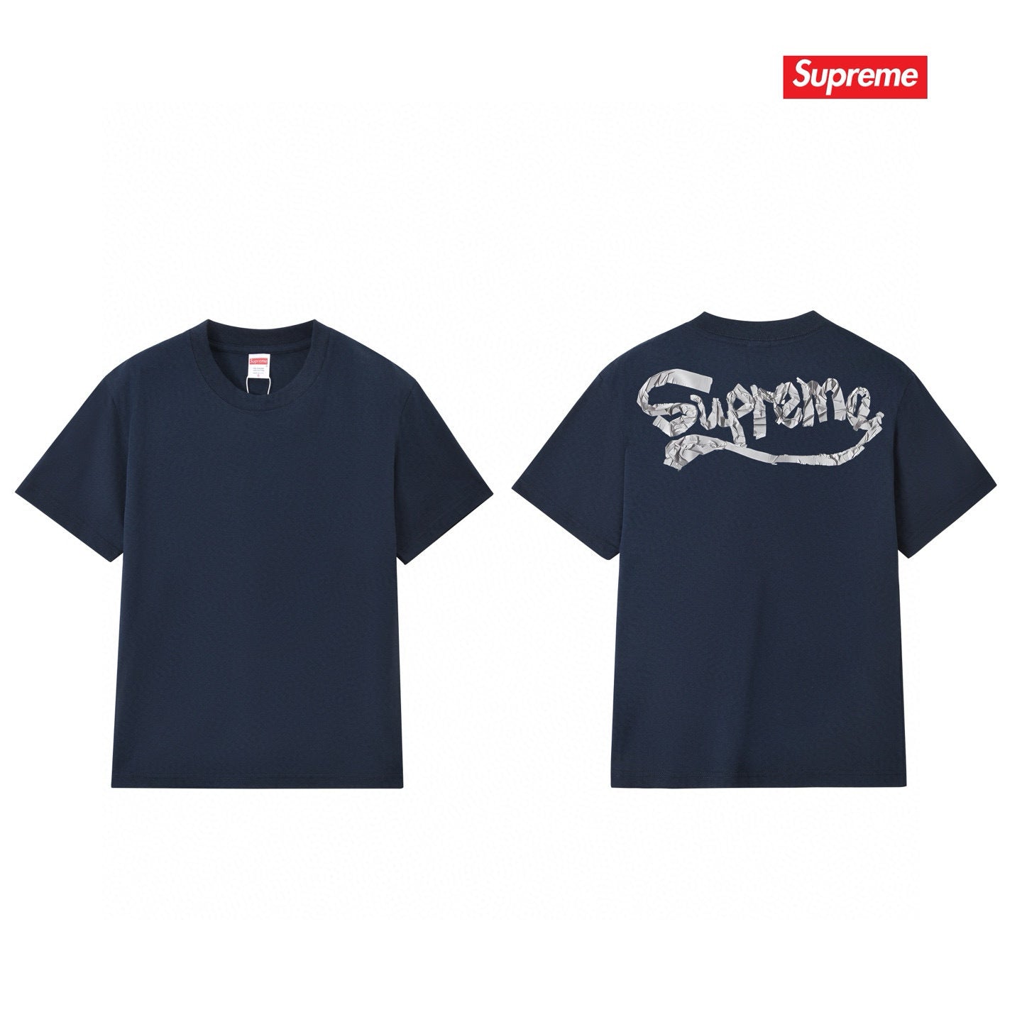 Supreme Print Casual T-Shirt (Unisex）