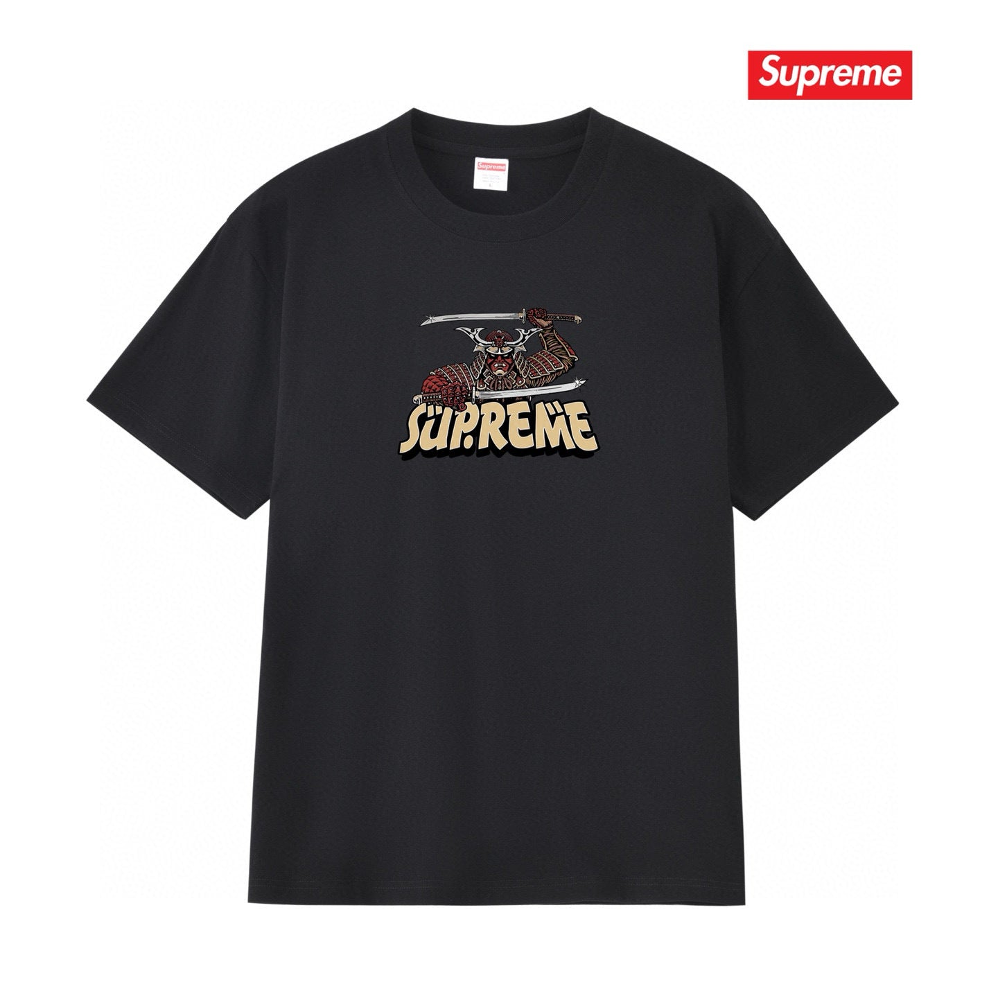 Supreme Print Casual T-Shirt (Unisex）