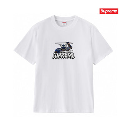 Supreme Print Casual T-Shirt (Unisex）