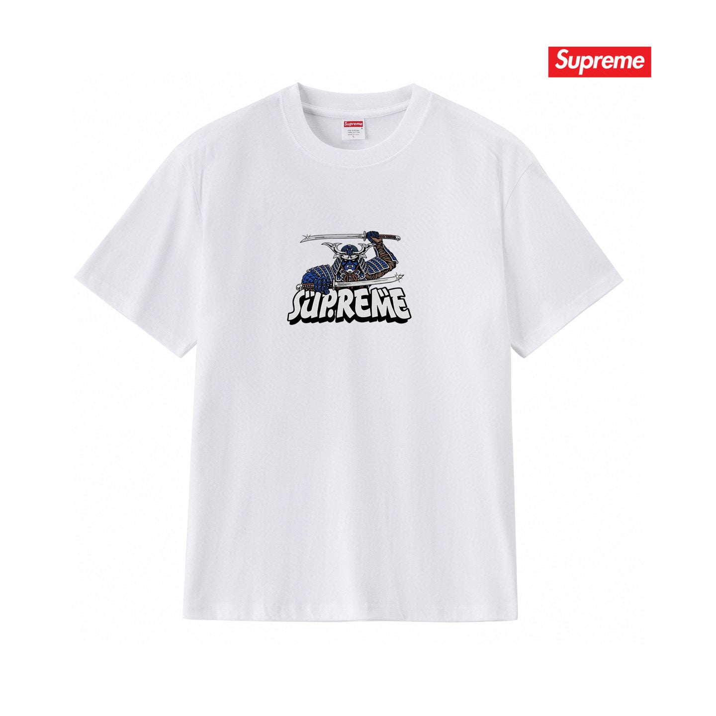 Supreme Print Casual T-Shirt (Unisex）