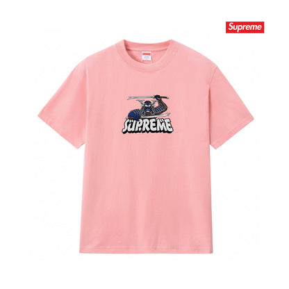 Supreme Print Casual T-Shirt (Unisex）