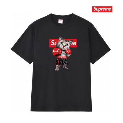 Supreme Print Casual T-Shirt (Unisex）