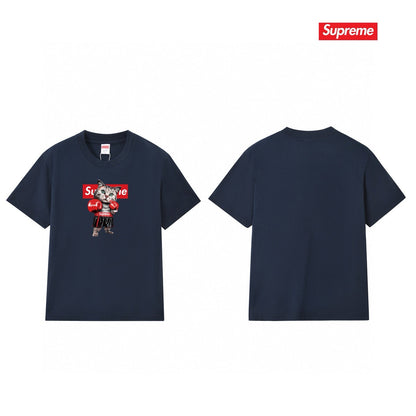 Supreme Print Casual T-Shirt (Unisex）
