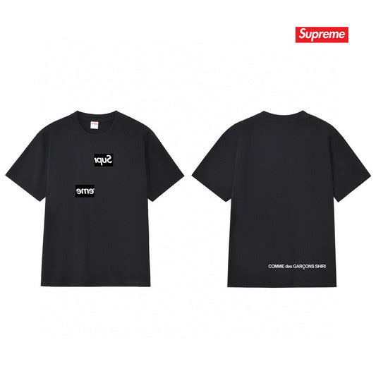 Supreme Print Casual T-Shirt (Unisex）