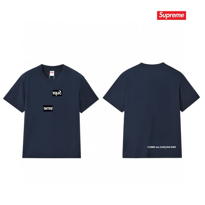 Supreme Print Casual T-Shirt (Unisex）