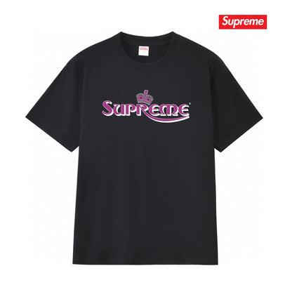 Supreme Print Casual T-Shirt (Unisex）