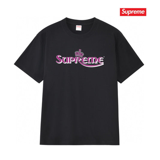 Supreme Print Casual T-Shirt (Unisex）
