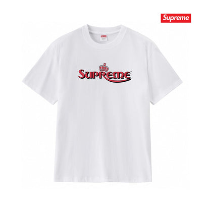 Supreme Print Casual T-Shirt (Unisex）
