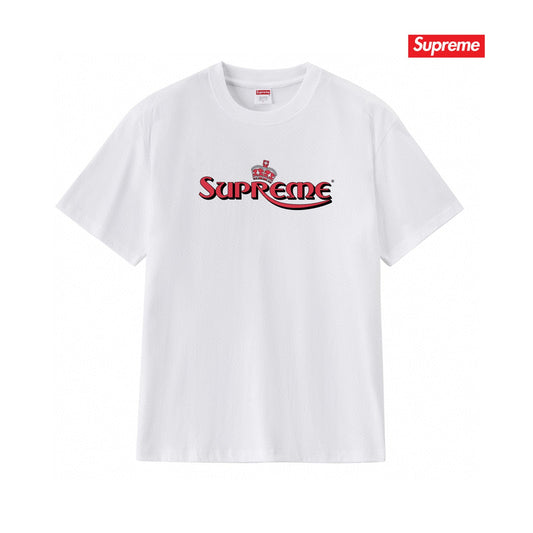 Supreme Print Casual T-Shirt (Unisex）