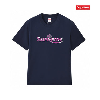 Supreme Print Casual T-Shirt (Unisex）