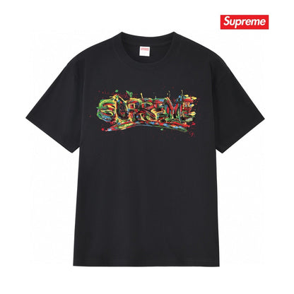 Supreme Print Casual T-Shirt (Unisex）